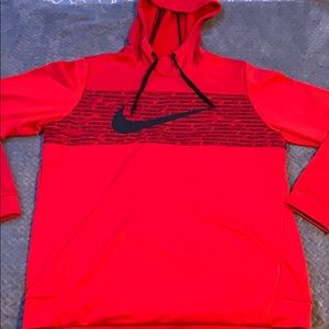 Red Dri-Fit Nike sweater